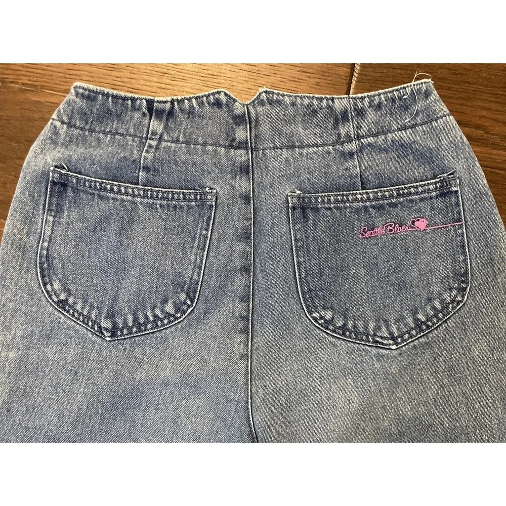 Vintage Seattle Blues‎ 70s 80s High Rise Mom Jeans Size 11 Women's Denim